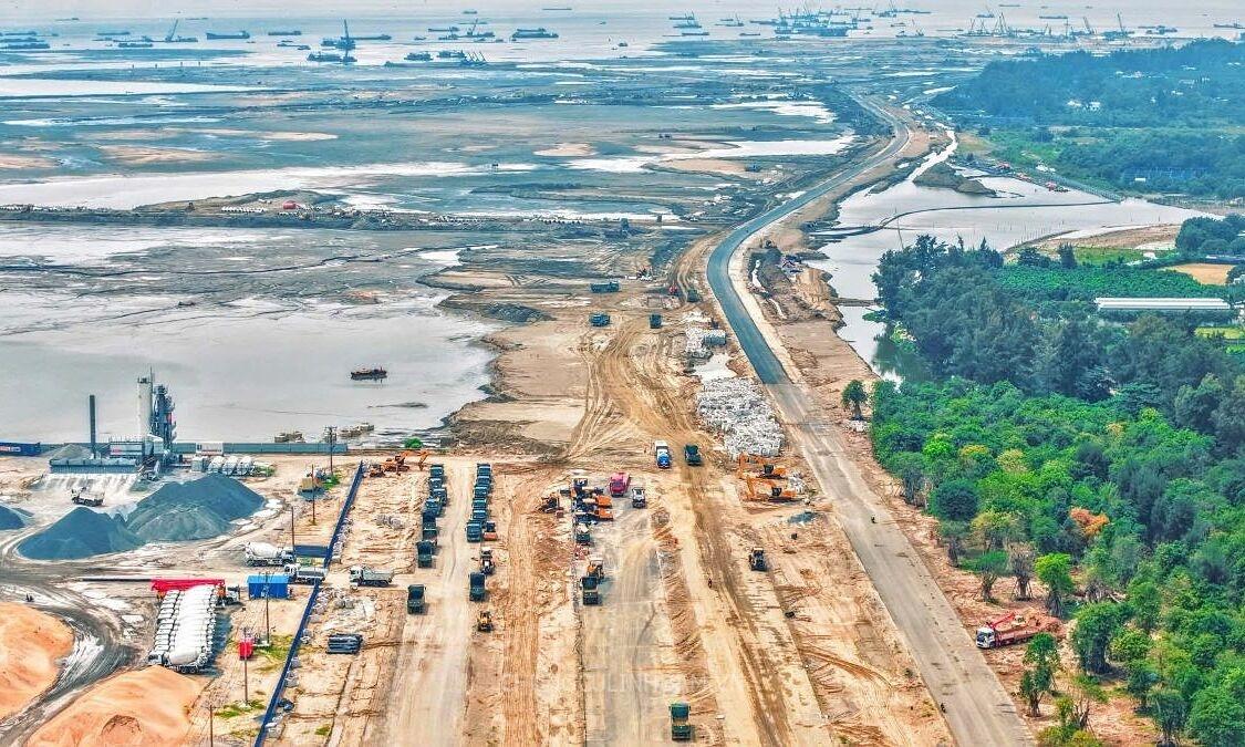 Công nghệ xây đô thị lấn biển Vinhomes Green Paradise tại Cần Giờ