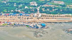 Công nghệ san lấp biển Cần Giờ đề cao yếu tố bền vững, môi trường