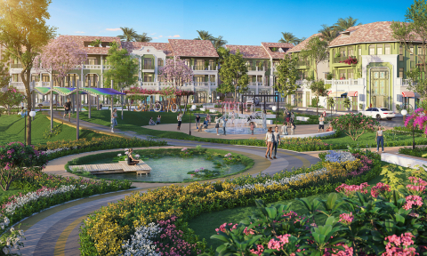 Sun Group đầu tư 410 mẫu thiết kế thấp tầng tại Flora Avenue