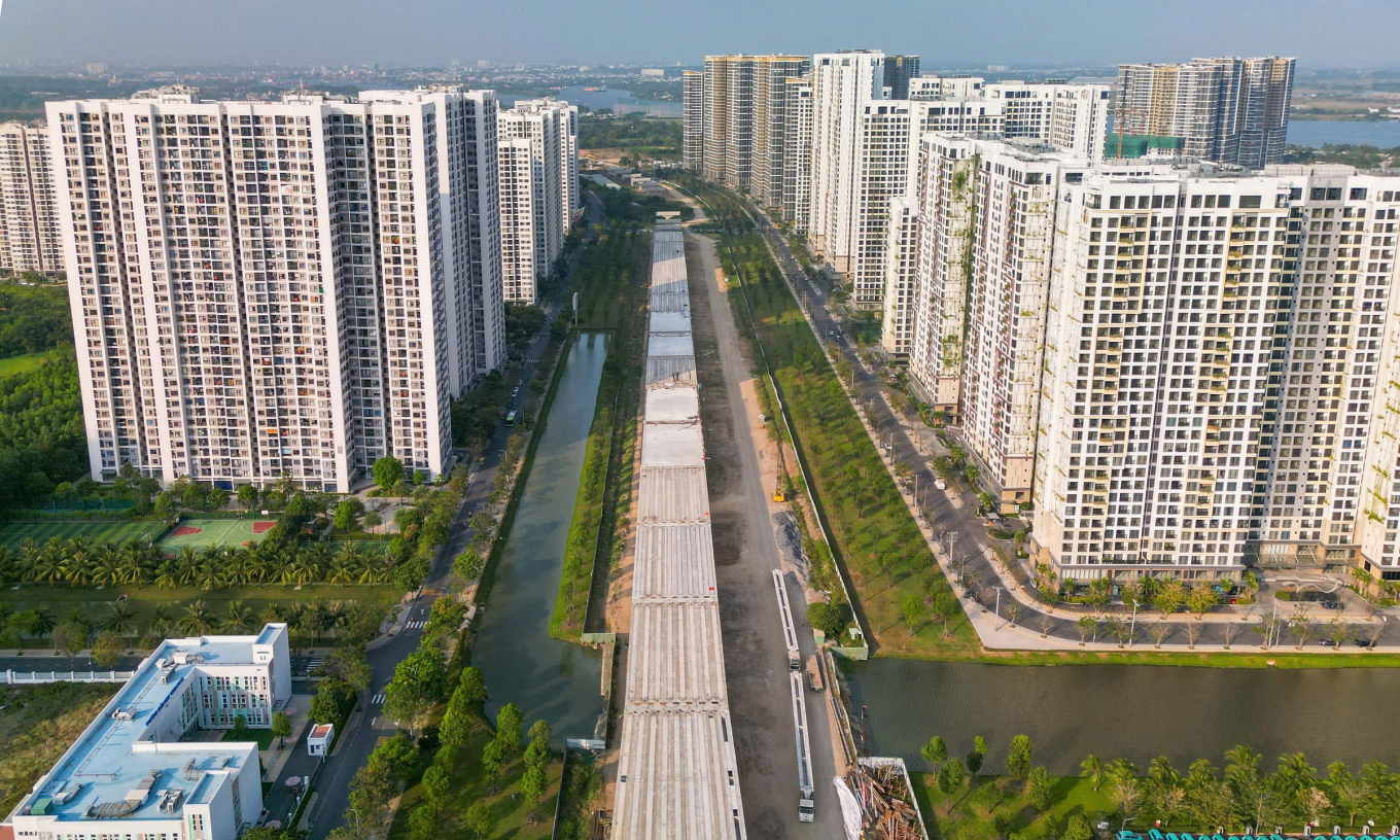 Lượng chung cư dọc vành đai TP HCM tăng gấp ba sau một thập kỷ