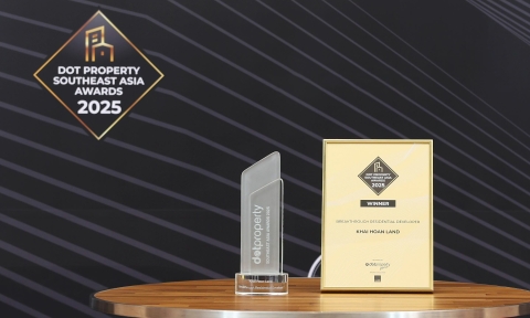 Khải Hoàn Land nhận giải thưởng bất động sản Đông Nam Á