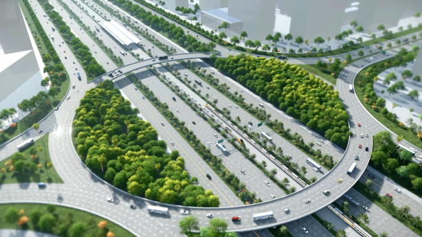 Tuyến đường nối sân bay Gia Bình với Hà Nội bắt đầu thi công