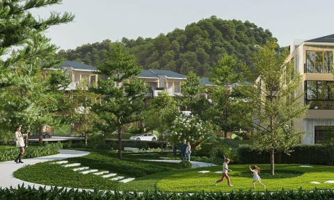 Địa hình phân tầng tạo nền tảng quy hoạch Utopia Villas & Resort